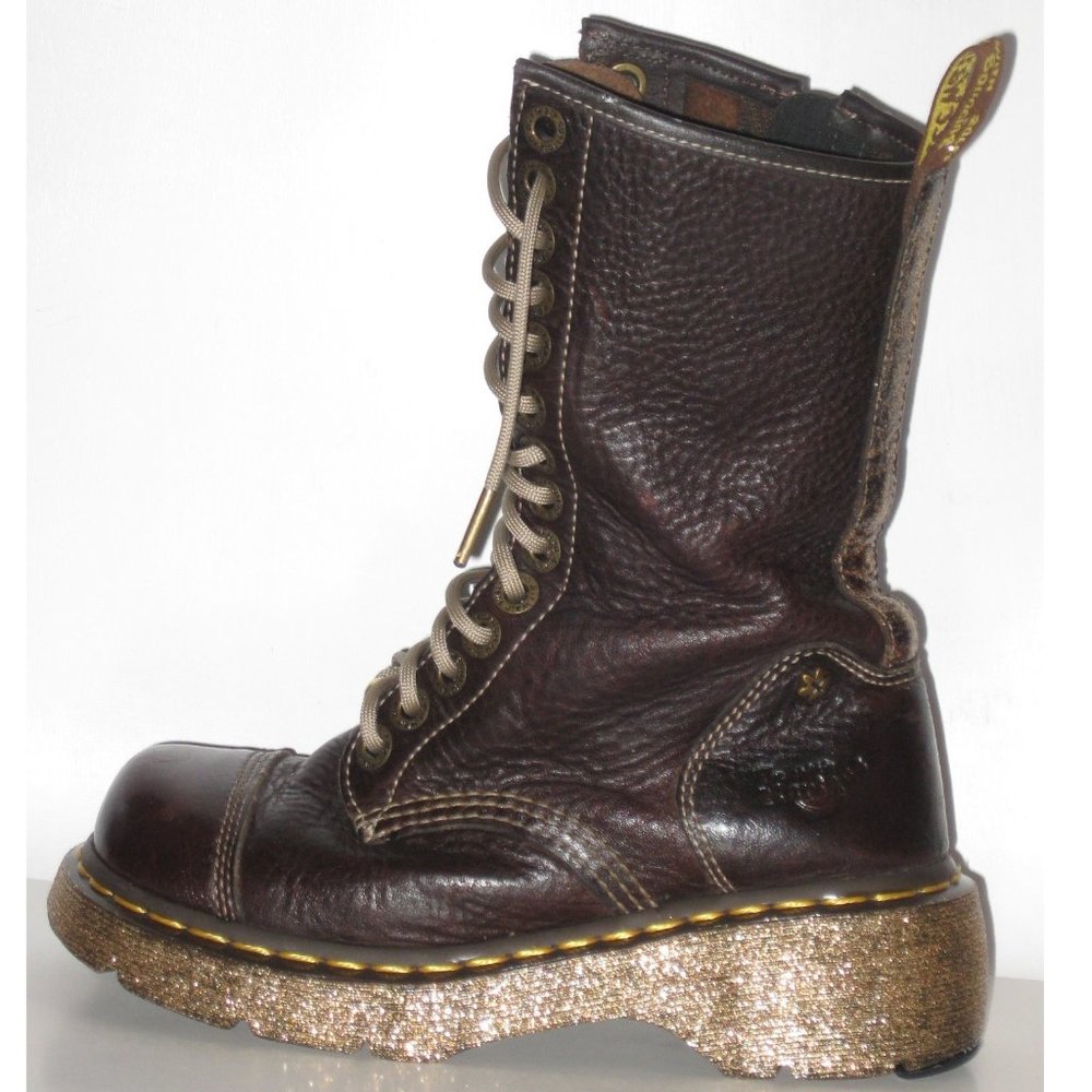 US Size 5 Doc Marten Customized Miranda Boots